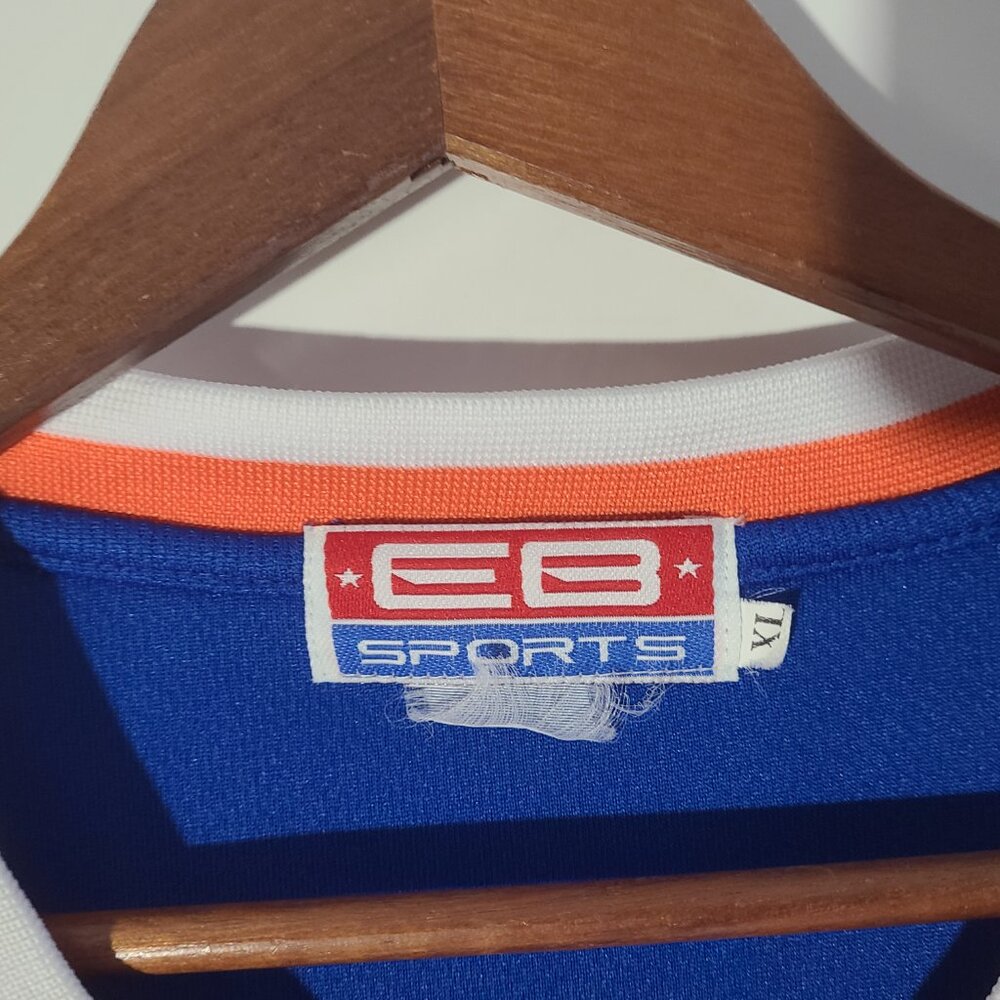 Carmelo Anthony New York Knicks NBA EB Sports XL Blue/Orange Jersey - Picture 3 of 6